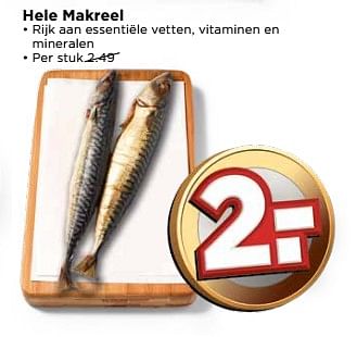 Aanbiedingen Hele makreel - Gulden Hoeve - Geldig van 04/06/2017 tot 10/06/2017 bij Vomar