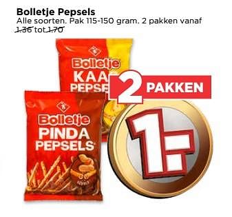 Aanbiedingen Bolletje pepsels - Bolletje - Geldig van 04/06/2017 tot 10/06/2017 bij Vomar