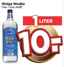 Aanbiedingen Wolga wodka - Wolga - Geldig van 04/06/2017 tot 10/06/2017 bij Vomar