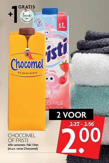 Aanbiedingen Chocomel of fristi - Huismerk - Deka Markt - Geldig van 04/06/2017 tot 10/06/2017 bij Deka Markt