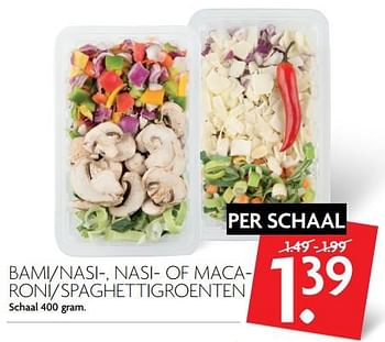 Aanbiedingen Bami/nasi, nasi of macaroni/ spaghettigroenten - Huismerk - Deka Markt - Geldig van 04/06/2017 tot 10/06/2017 bij Deka Markt