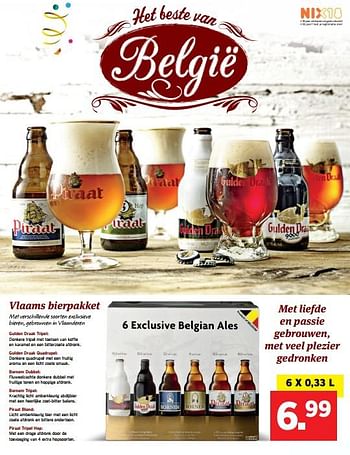 Aanbiedingen Vlaams bierpakket - Piraat - Geldig van 05/06/2017 tot 10/06/2017 bij Lidl