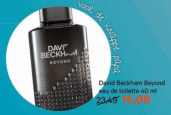 Aanbiedingen David beckham beyond eau de toilette - David Beckham - Geldig van 05/06/2017 tot 18/06/2017 bij Etos