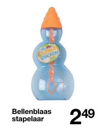 Aanbiedingen Bellenblaasstick - Huismerk - Zeeman  - Geldig van 27/05/2017 tot 09/06/2017 bij Zeeman