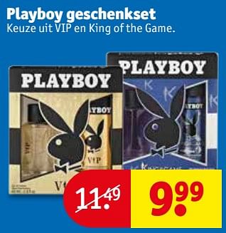 Aanbiedingen Playboy geschenkset - Playboy - Geldig van 06/06/2017 tot 11/06/2017 bij Kruidvat