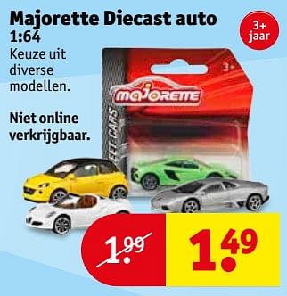 Aanbiedingen Majorette diecast auto - Majorette - Geldig van 06/06/2017 tot 11/06/2017 bij Kruidvat