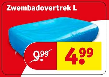 Aanbiedingen Zwembadovertrek l - Huismerk - Kruidvat - Geldig van 06/06/2017 tot 11/06/2017 bij Kruidvat