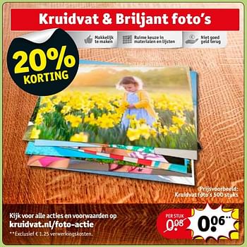 Aanbiedingen Kruidvat foto`s - Huismerk - Kruidvat - Geldig van 06/06/2017 tot 11/06/2017 bij Kruidvat
