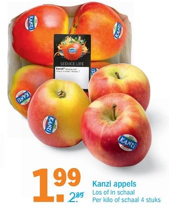 Aanbiedingen Kanzi appels - Huismerk - Albert Heijn - Geldig van 06/06/2017 tot 11/06/2017 bij Albert Heijn