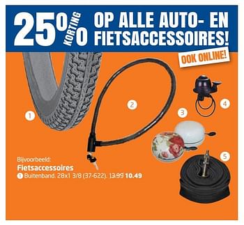 Aanbiedingen Fietsaccessoires buitenband - Huismerk - Formido - Geldig van 06/06/2017 tot 18/06/2017 bij Formido