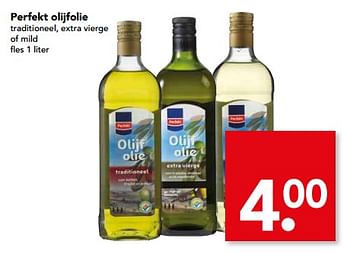 Aanbiedingen Perfekt olijfolie traditioneel, extra vierge of mild - Perfekt - Geldig van 04/06/2017 tot 10/06/2017 bij Deen Supermarkten