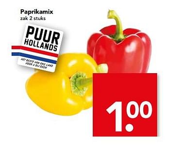Aanbiedingen Paprikamix - Huismerk deen supermarkt - Geldig van 04/06/2017 tot 10/06/2017 bij Deen Supermarkten