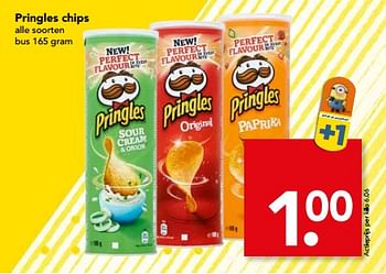 Aanbiedingen Pringles chips - Pringles - Geldig van 04/06/2017 tot 10/06/2017 bij Deen Supermarkten