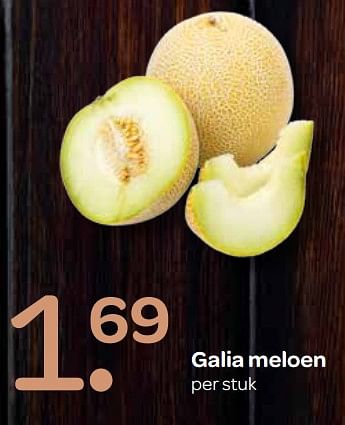 Aanbiedingen Galia meloen - Huismerk - Spar  - Geldig van 02/06/2017 tot 14/06/2017 bij Spar