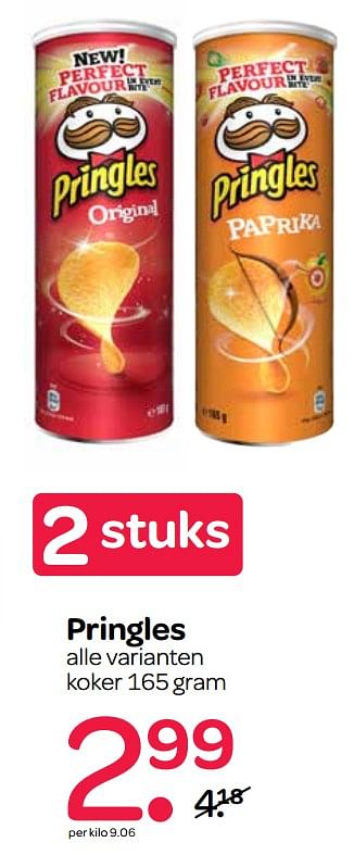 Aanbiedingen Pringles - Pringles - Geldig van 02/06/2017 tot 14/06/2017 bij Spar