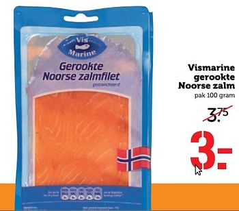 Aanbiedingen Vismarine gerookte noorse zalm - Vismarine - Geldig van 05/06/2017 tot 11/06/2017 bij Coop