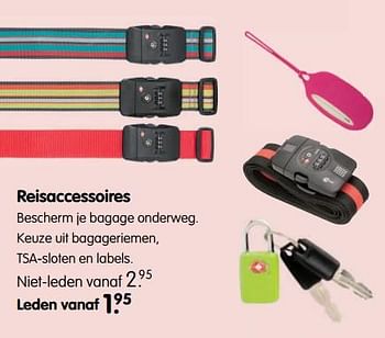 Aanbiedingen Reisaccessoires - Huismerk - ANWB - Geldig van 05/06/2017 tot 18/06/2017 bij ANWB