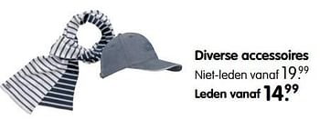 Aanbiedingen Diverse accessoires - Huismerk - ANWB - Geldig van 05/06/2017 tot 18/06/2017 bij ANWB