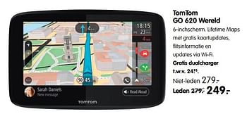 Aanbiedingen Tomtom go 620 wereld - TomTom - Geldig van 05/06/2017 tot 18/06/2017 bij ANWB