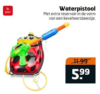 Aanbiedingen Waterpistool - Huismerk - Trekpleister - Geldig van 06/06/2017 tot 18/06/2017 bij Trekpleister