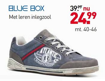 Aanbiedingen Schoenen met leren inlegzool - Blue-Box - Geldig van 05/06/2017 tot 18/06/2017 bij Scapino