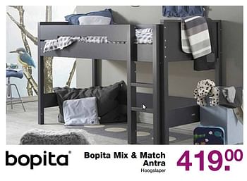 Aanbiedingen Bopita mix + match antra - Bopita - Geldig van 04/06/2017 tot 30/07/2017 bij Baby & Tiener Megastore