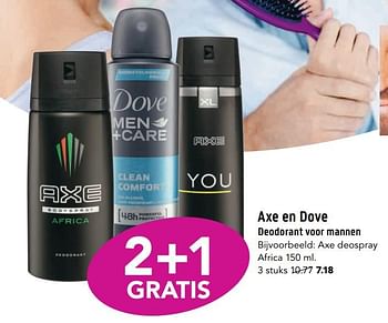 Aanbiedingen Axe deospray africa - Huismerk - D.I.O. Drogist - Geldig van 06/06/2017 tot 18/06/2017 bij D.I.O. Drogist