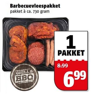 Aanbiedingen Barbecuevleespakket - Huismerk Poiesz - Geldig van 06/06/2017 tot 11/06/2017 bij Poiesz