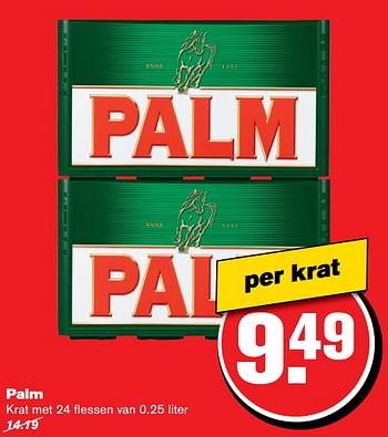 Aanbiedingen Palm - Palm - Geldig van 07/06/2017 tot 13/06/2017 bij Hoogvliet