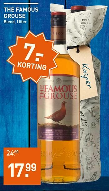Aanbiedingen The famous grouse - The Famous Grouse - Geldig van 06/06/2017 tot 18/06/2017 bij Gall & Gall