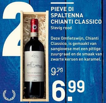 Aanbiedingen Pieve di spaltenna chianti classico - Rode wijnen - Geldig van 06/06/2017 tot 18/06/2017 bij Gall & Gall