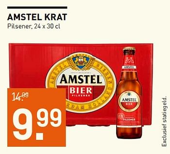 Aanbiedingen Amstel krat - Amstel - Geldig van 06/06/2017 tot 18/06/2017 bij Gall & Gall