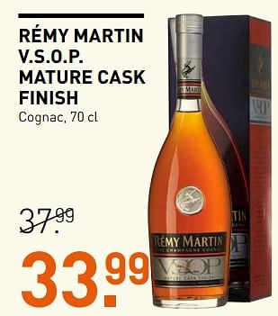 Aanbiedingen Rémy martin v.s.o.p. mature cask finish - Remy martin - Geldig van 06/06/2017 tot 18/06/2017 bij Gall & Gall