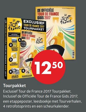 Aanbiedingen Tourpakket - Huismerk-Bruna - Geldig van 08/06/2017 tot 18/06/2017 bij Bruna