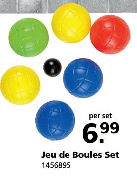 Aanbiedingen Jeu de boules set - Huismerk - Intertoys - Geldig van 05/06/2017 tot 25/06/2017 bij Intertoys