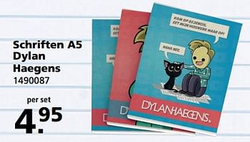 Aanbiedingen Schriften a5 dylan haegens - Huismerk - Intertoys - Geldig van 05/06/2017 tot 25/06/2017 bij Intertoys