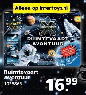 Aanbiedingen Ruimtevaart avontuur - Huismerk - Intertoys - Geldig van 05/06/2017 tot 25/06/2017 bij Intertoys