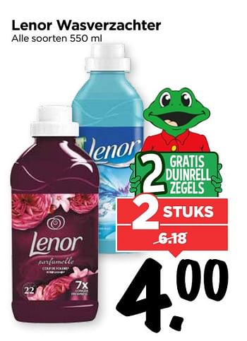 Aanbiedingen Lenor wasverzachter - Lenor - Geldig van 11/06/2017 tot 17/06/2017 bij Vomar