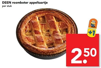 Aanbiedingen Deen roomboter appeltaartje - Huismerk deen supermarkt - Geldig van 11/06/2017 tot 17/06/2017 bij Deen Supermarkten