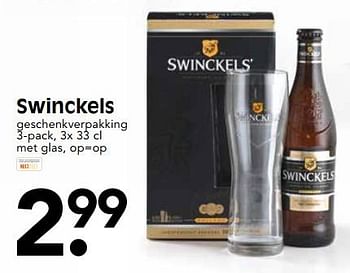 Aanbiedingen Swinckels geschenkverpakking - Swinckelsâ€™  - Geldig van 11/06/2017 tot 17/06/2017 bij Em-té