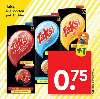 Aanbiedingen Taksi - Taksi - Geldig van 11/06/2017 tot 17/06/2017 bij Deen Supermarkten