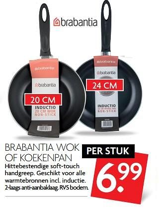 Aanbiedingen Brabantia wok of koekenpan - Brabantia - Geldig van 11/06/2017 tot 17/06/2017 bij Deka Markt