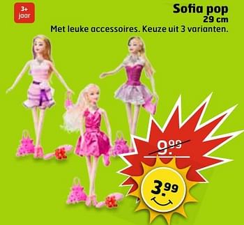 Aanbiedingen Sofia pop - Huismerk - Trekpleister - Geldig van 13/06/2017 tot 18/06/2017 bij Trekpleister