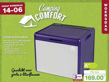 Aanbiedingen Compressorkoelbox - Huismerk - Aldi - Geldig van 11/06/2017 tot 18/06/2017 bij Aldi