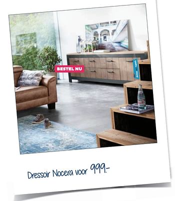 Aanbiedingen Dressoir nocera - Huismerk - INhouse - Geldig van 11/06/2017 tot 18/06/2017 bij INhouse