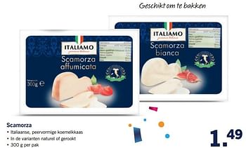 Aanbiedingen Scamorza - Italiamo - Geldig van 12/06/2017 tot 18/06/2017 bij Lidl
