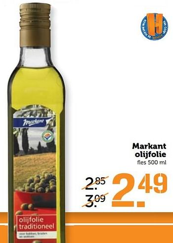 Aanbiedingen Markant olijfolie - Markant - Geldig van 12/06/2017 tot 18/06/2017 bij Coop