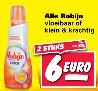 Aanbiedingen Alle robijn vloeibaar of klein + krachtig - Robijn - Geldig van 12/06/2017 tot 18/06/2017 bij Nettorama