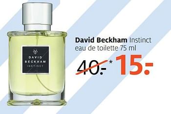 Aanbiedingen David beckham instinct eau de toilette - David Beckham - Geldig van 12/06/2017 tot 18/06/2017 bij Etos