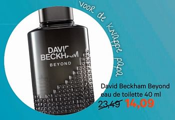 Aanbiedingen David beckham beyond eau de toilette - David Beckham - Geldig van 12/06/2017 tot 18/06/2017 bij Etos